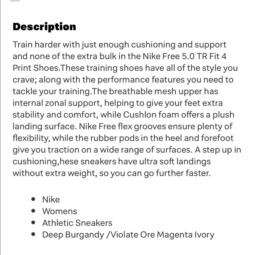 Nike free TR FIT 4 - Picture 6 of 6